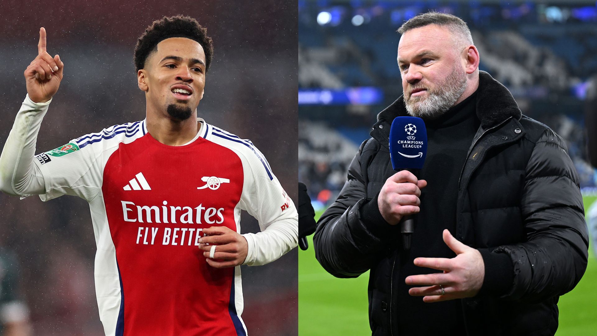 Ethan Nwaneri Wayne Rooney