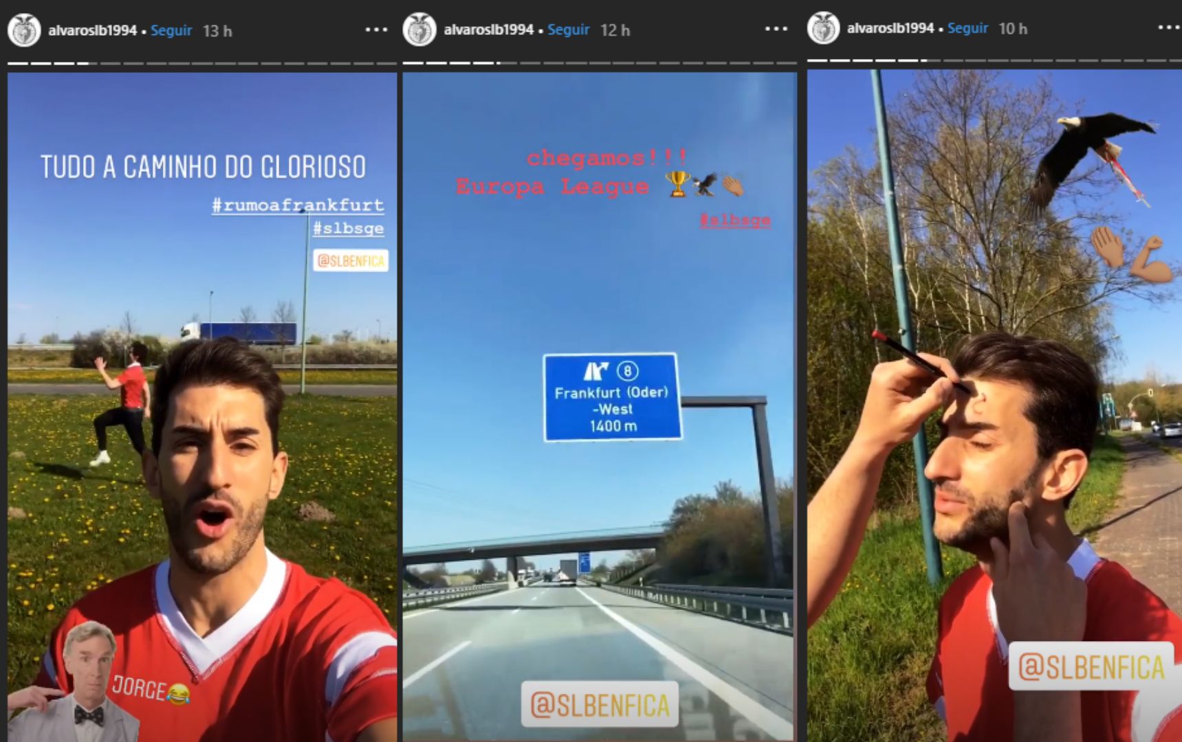 2 Alvaro Benfica stories 18 04 2019