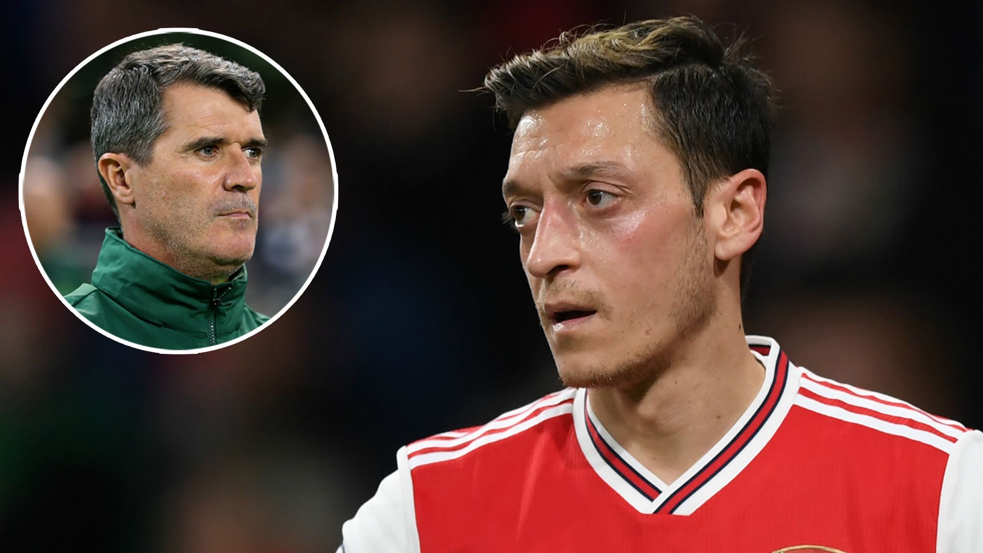 Roy Keane Mesut Ozil