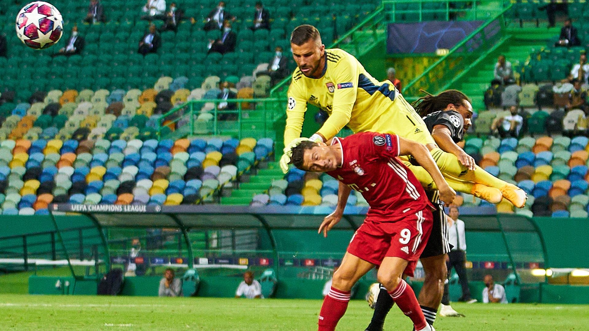 ONLY GERMANY Robert Lewandowski Anthony Lopes Bayern Munchen Olympique Lyon Champions League 19082020