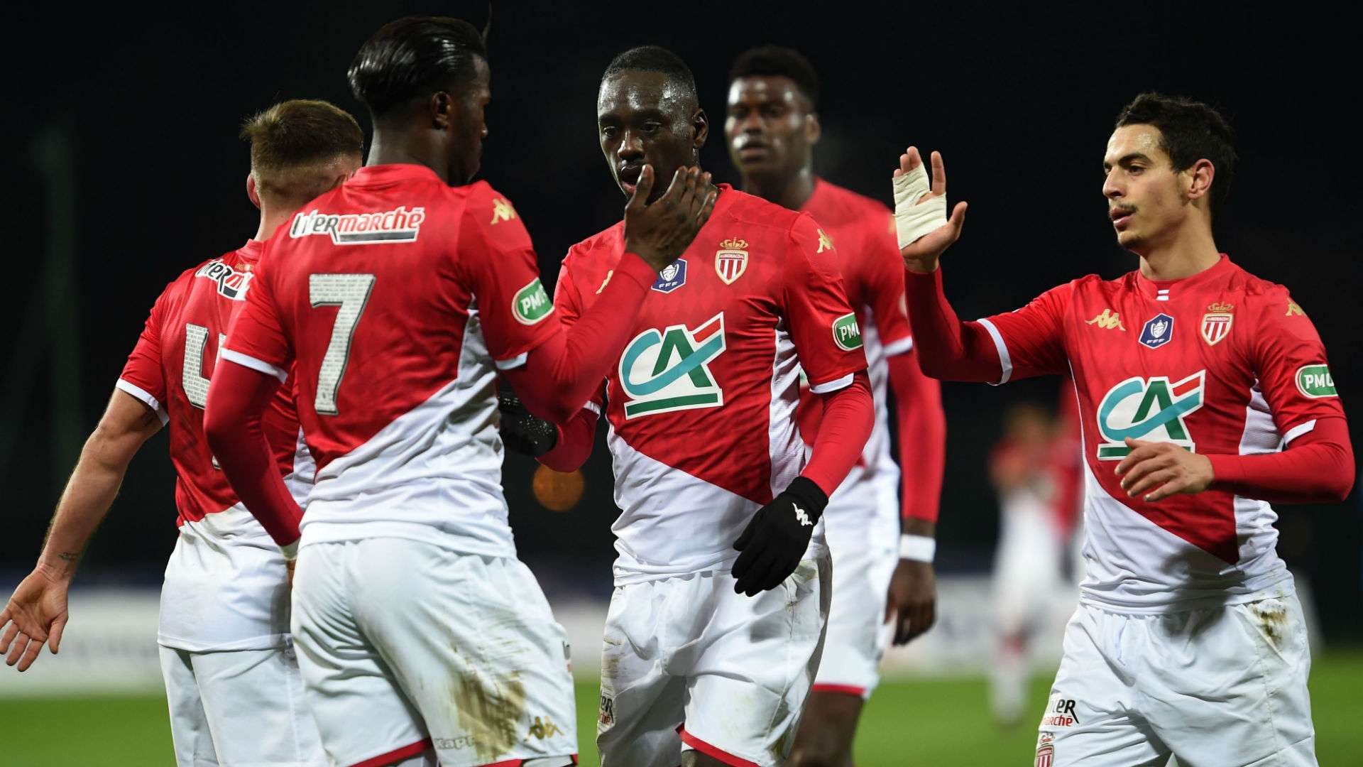 Wissam Ben Yedder Keita Balde Monaco Coupe de France 20012020