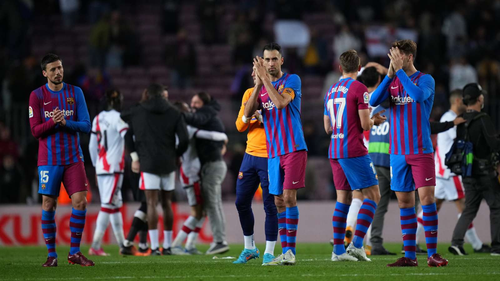 Barcelona Sergio Busquets Clement Lenglet 2022