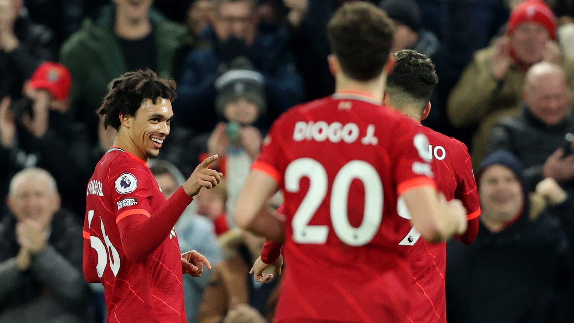 Trent Alexander-Arnold Liverpool Newcastle 2021-22