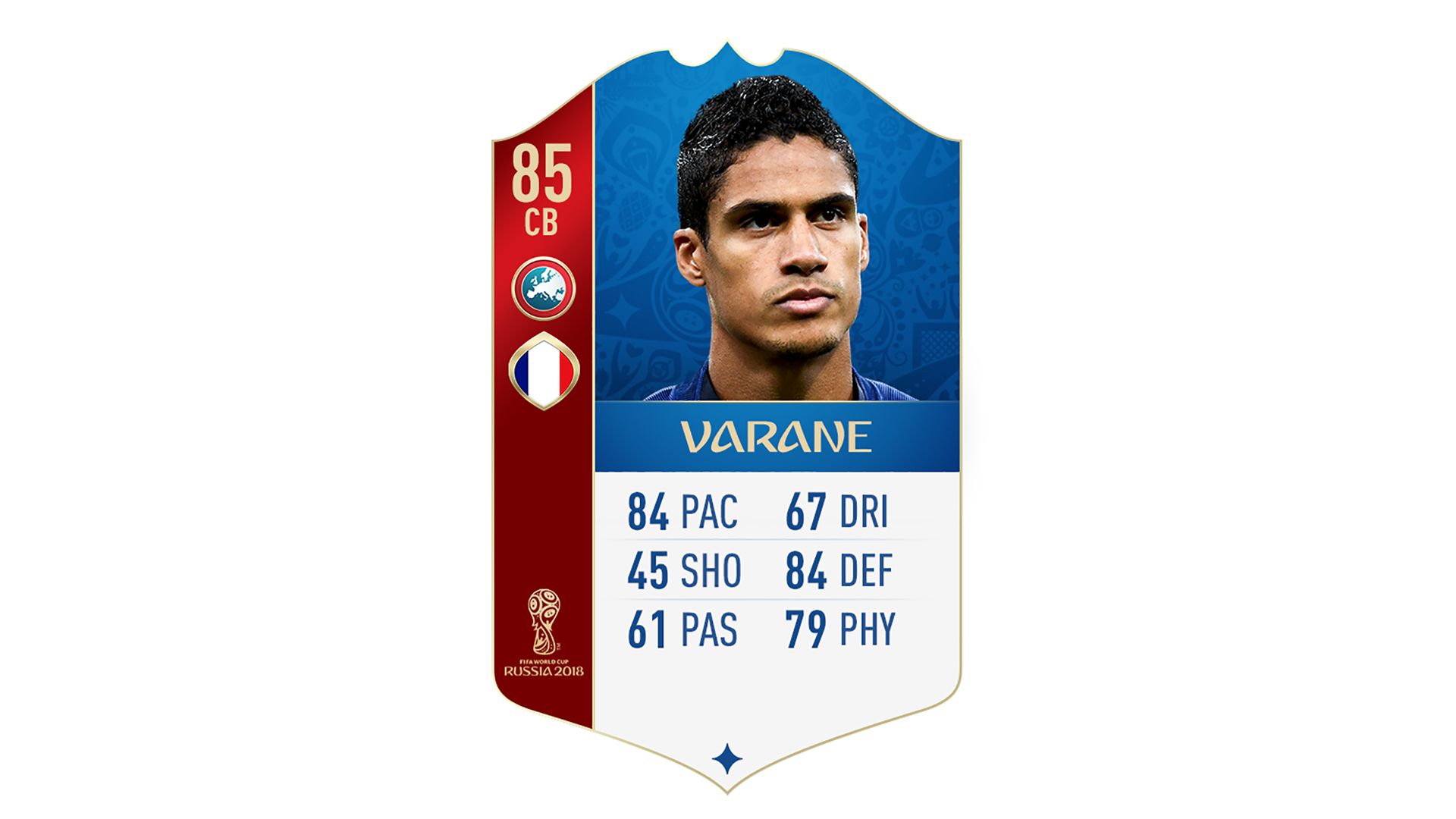 FIFA 18 World Cup France Varane