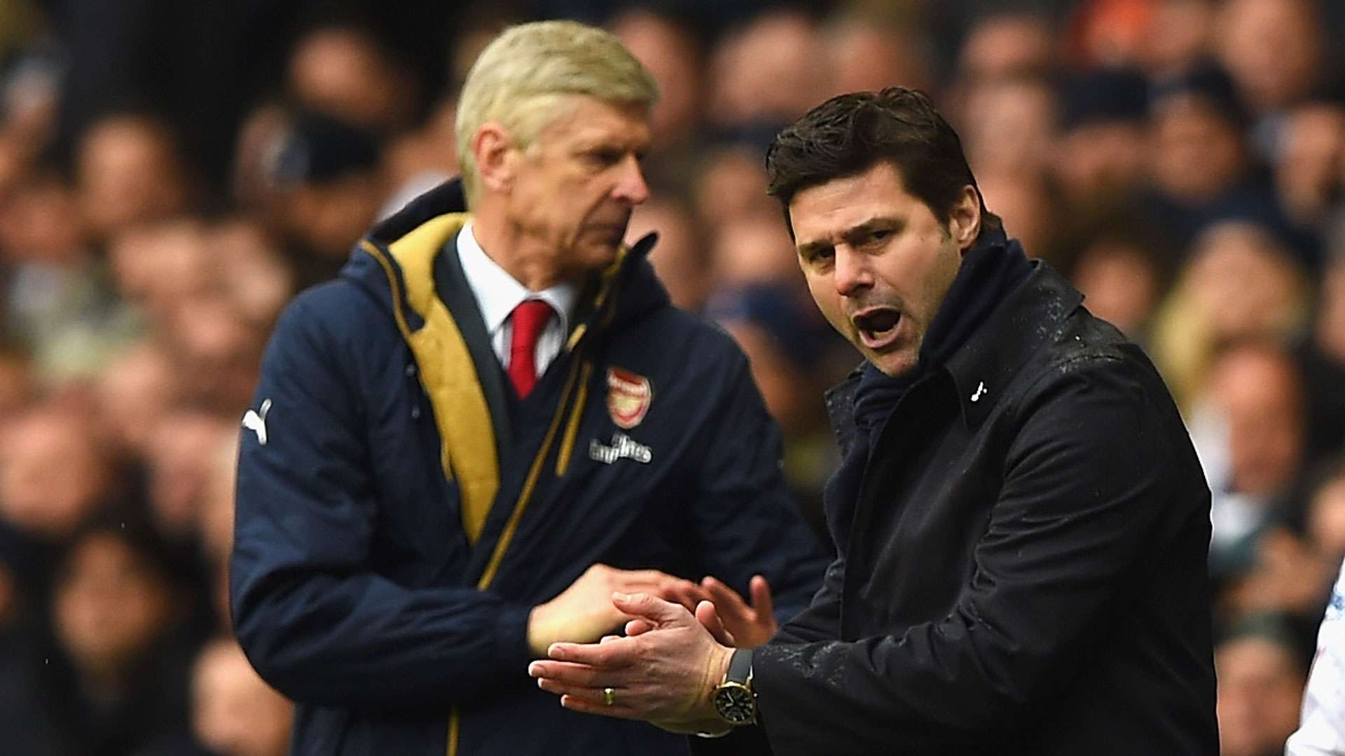 Arsene Wenger, Mauricio Pochettino 03052016