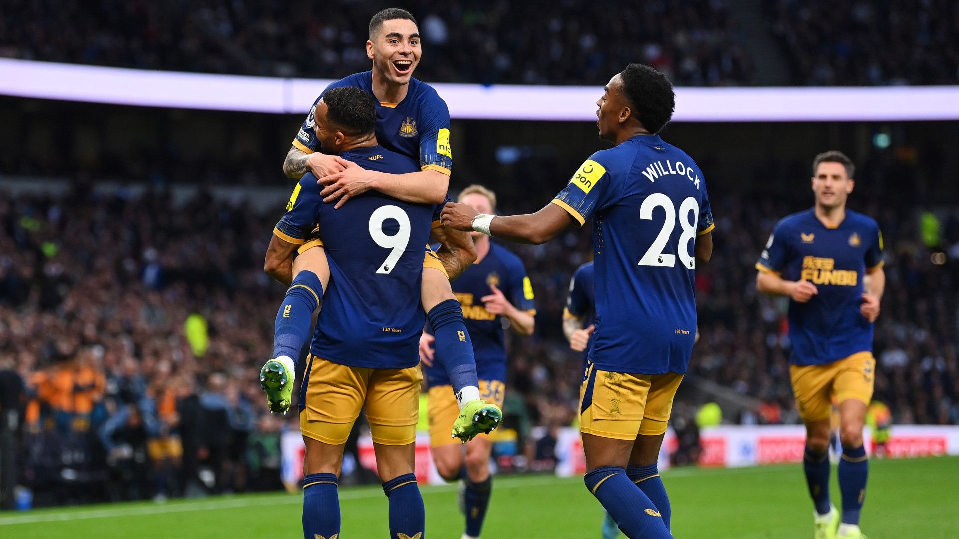 Almiron Tottenham Newcastle Premier League