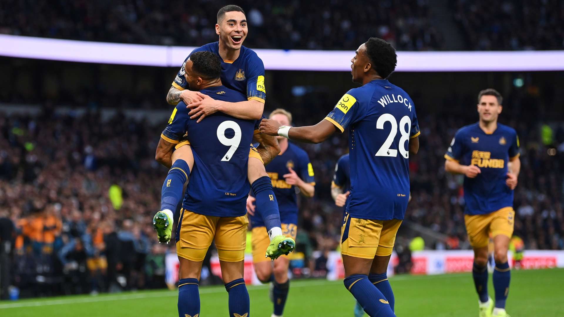 Almiron Tottenham Newcastle Premier League