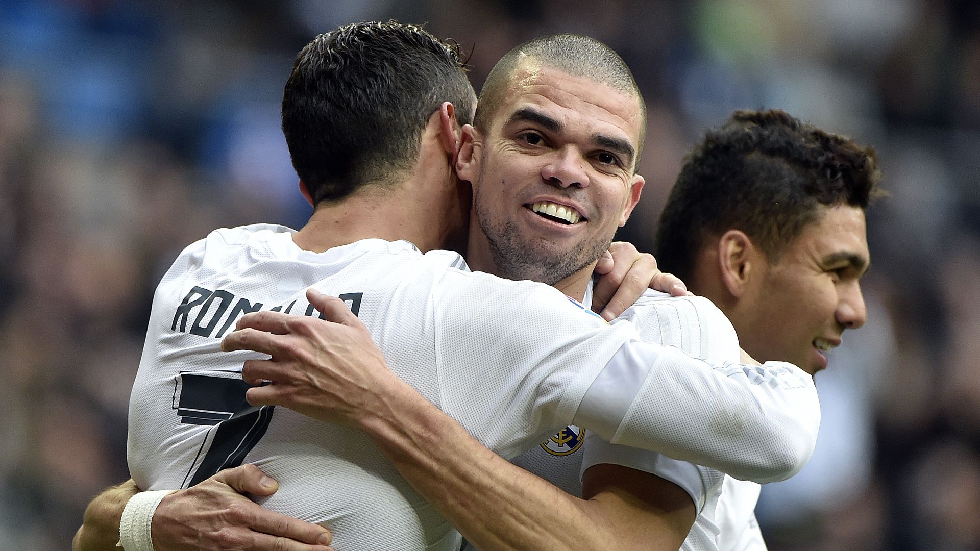 Pepe Cristiano Ronaldo Real Madrid Celta Vigo 05032016