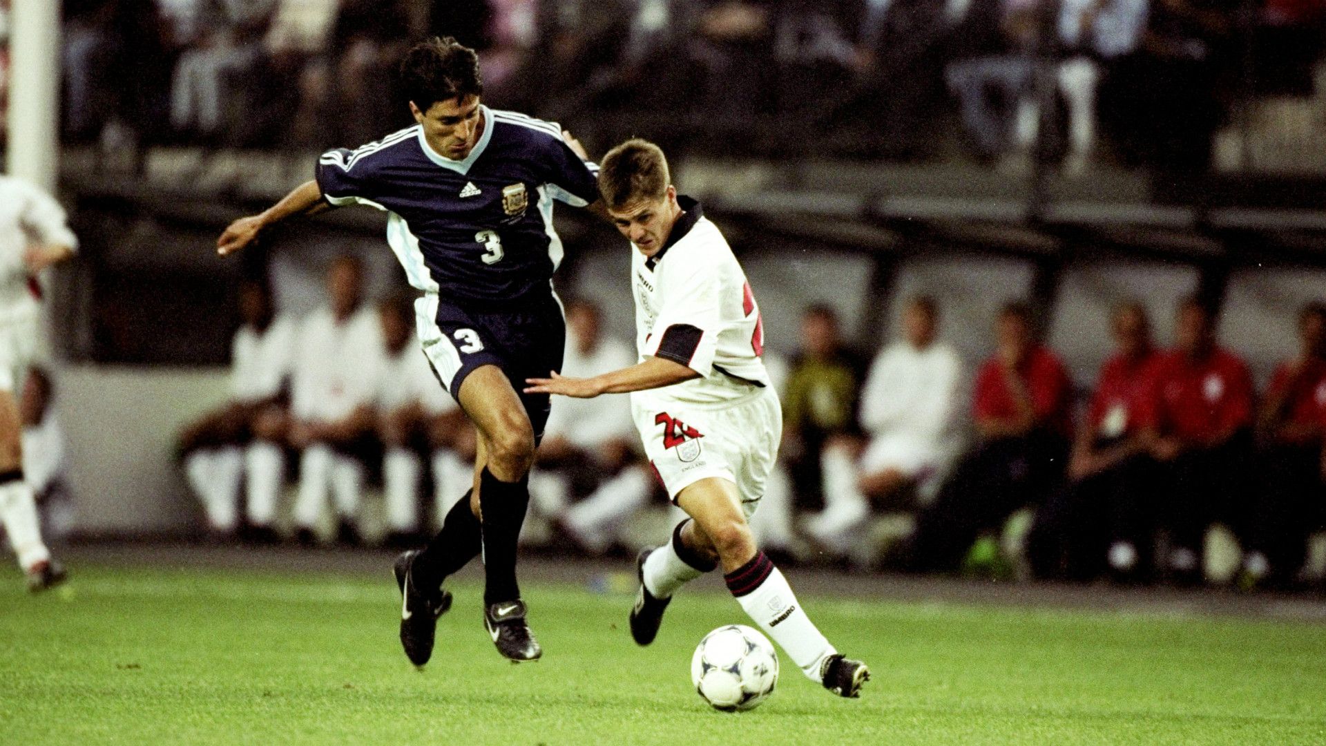 Michael Owen England Argentina 1998