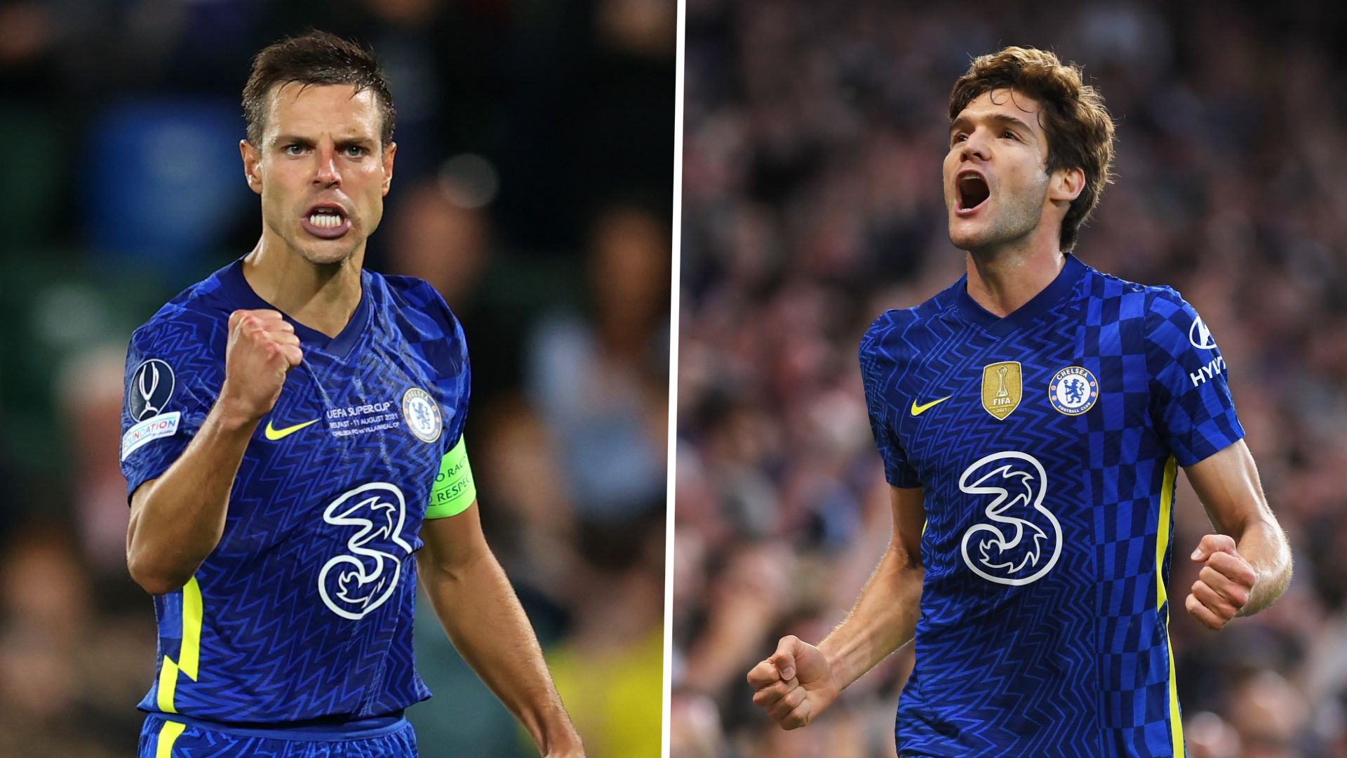 Cesar Azpilicueta Marcos Alonso Chelsea