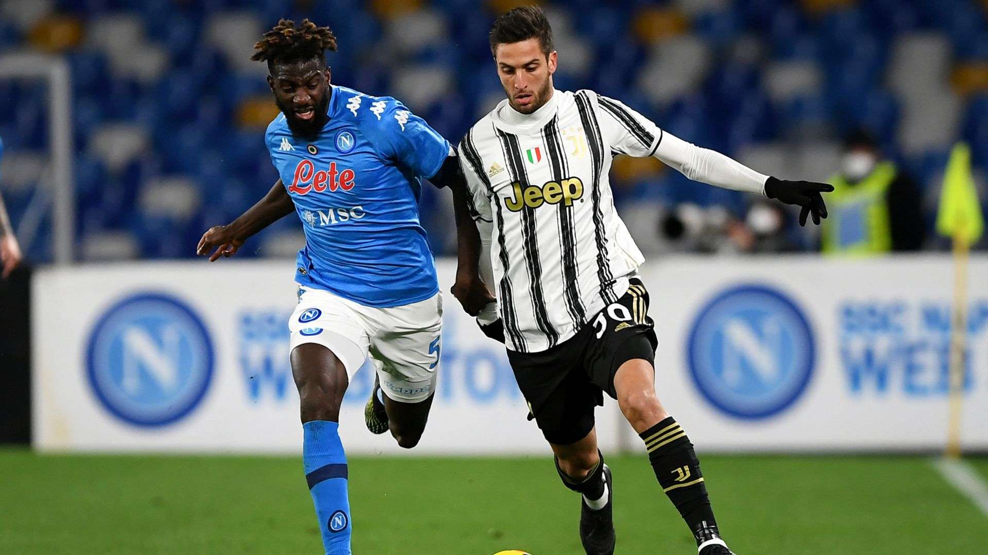 Tiemoue Bakayoko Rodrigo Bentancur Napoli Juventus Serie A