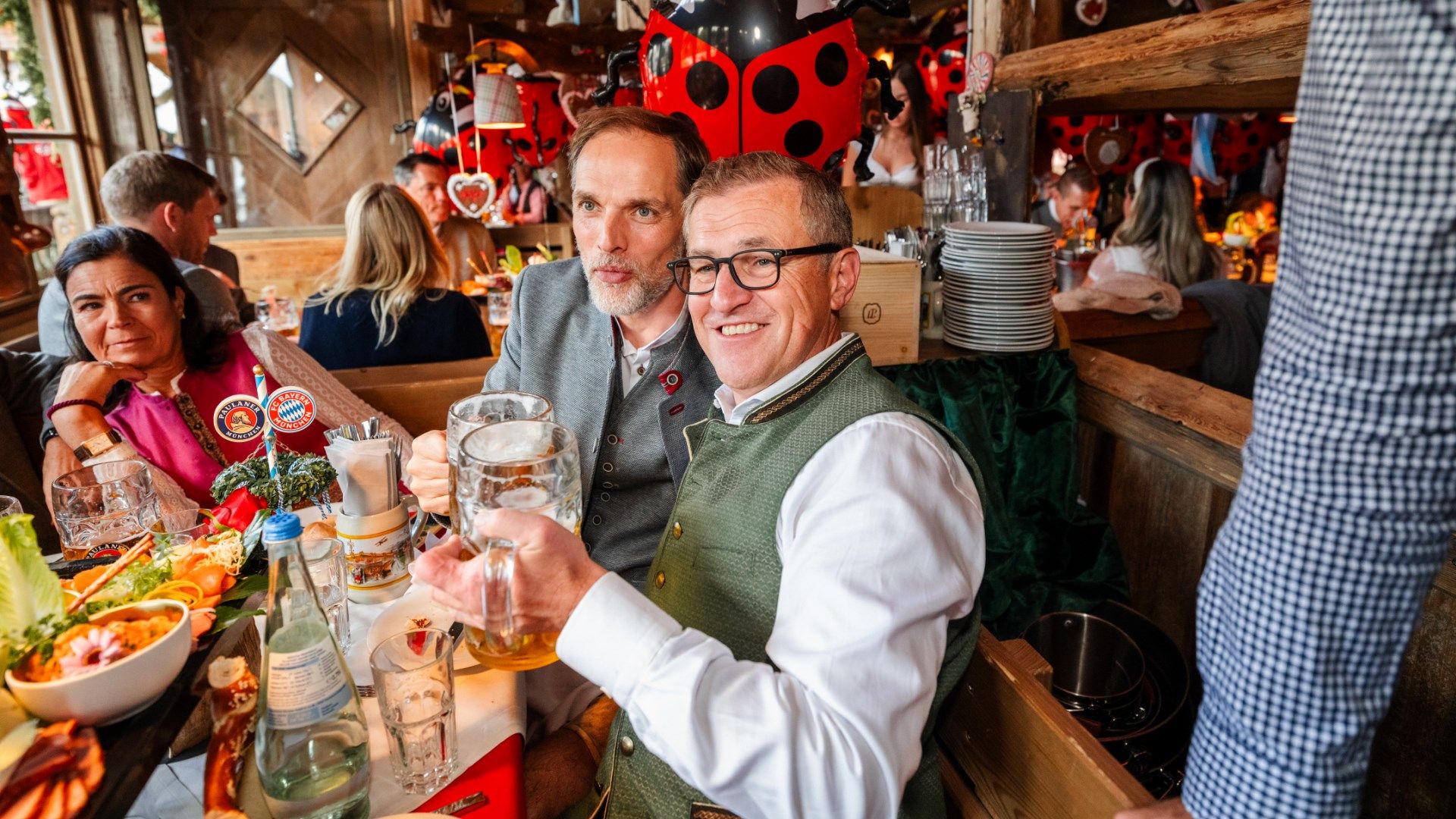 Thomas Tuchel Jan Christian Dreesen FC Bayern Wiesn 2023