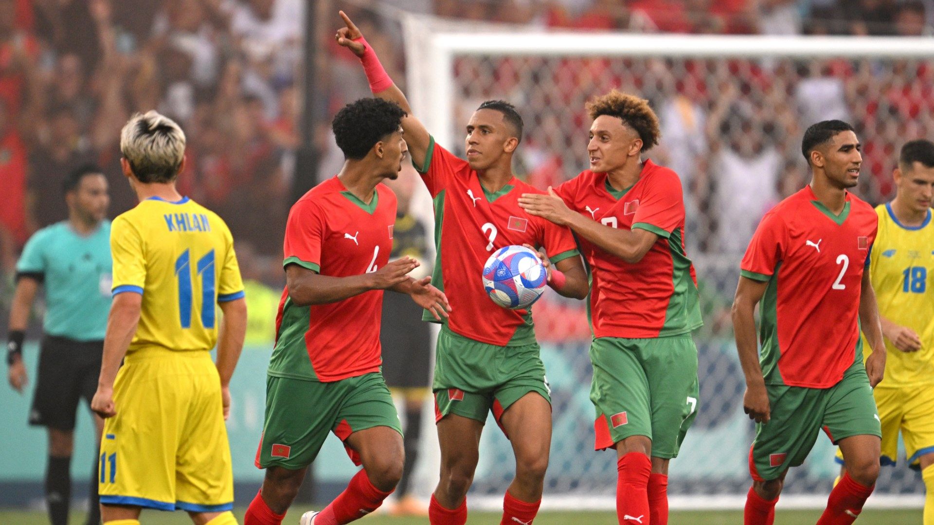 Morocco Ukraine Olympics Paris 2024 