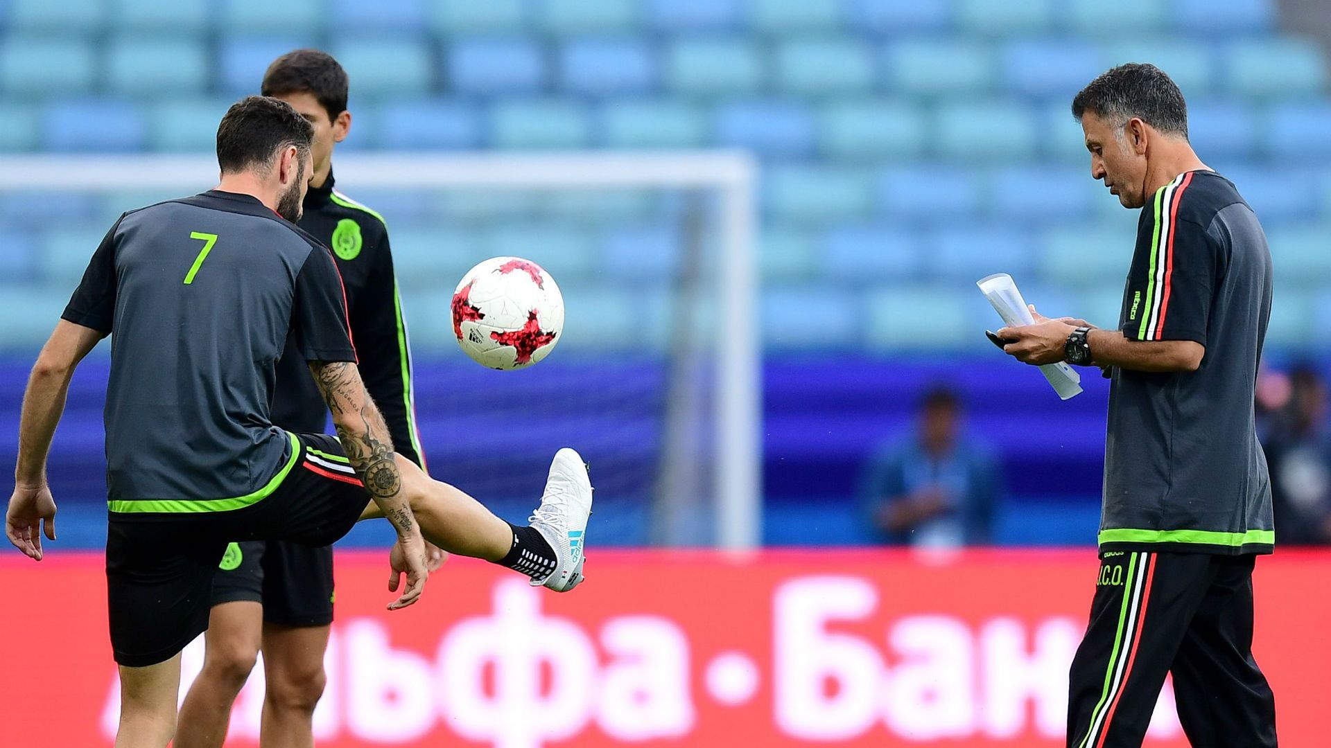 Juan Carlos Osorio Copa Confederaciones 2017