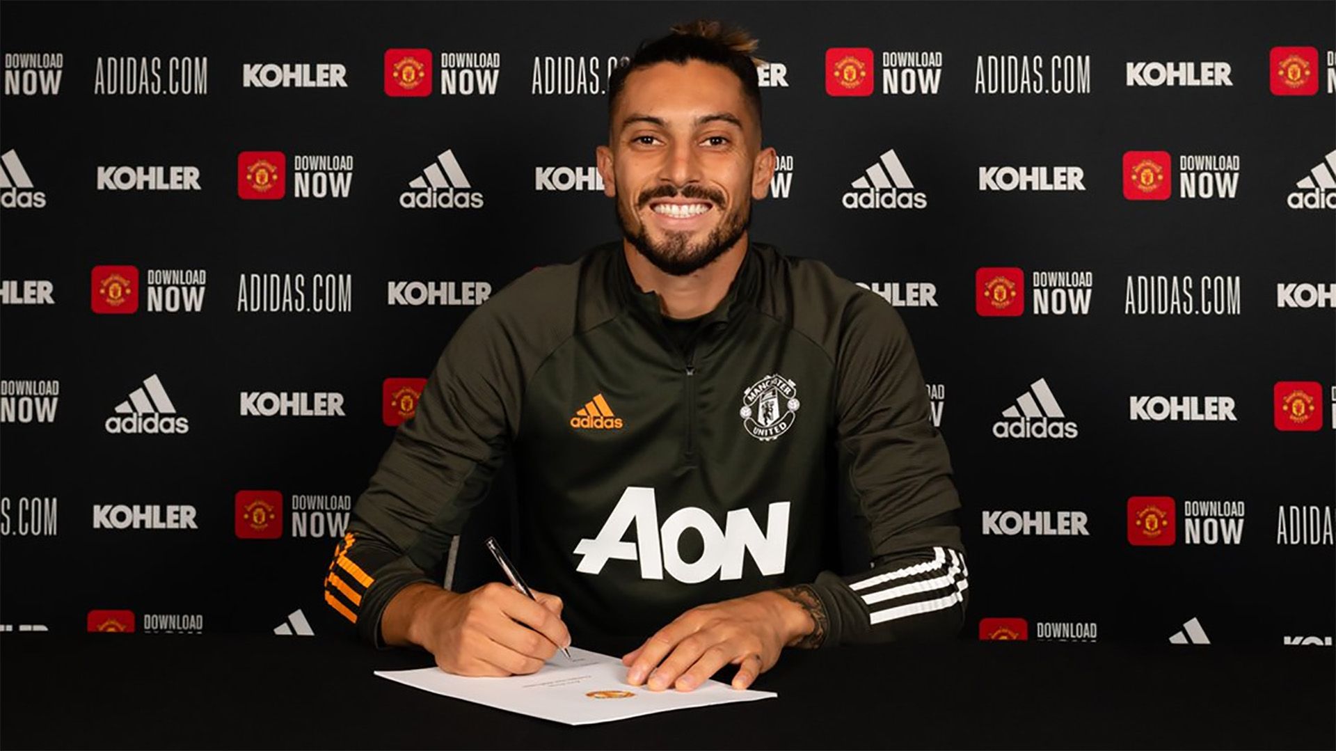 Alex Telles Manchester United 2020