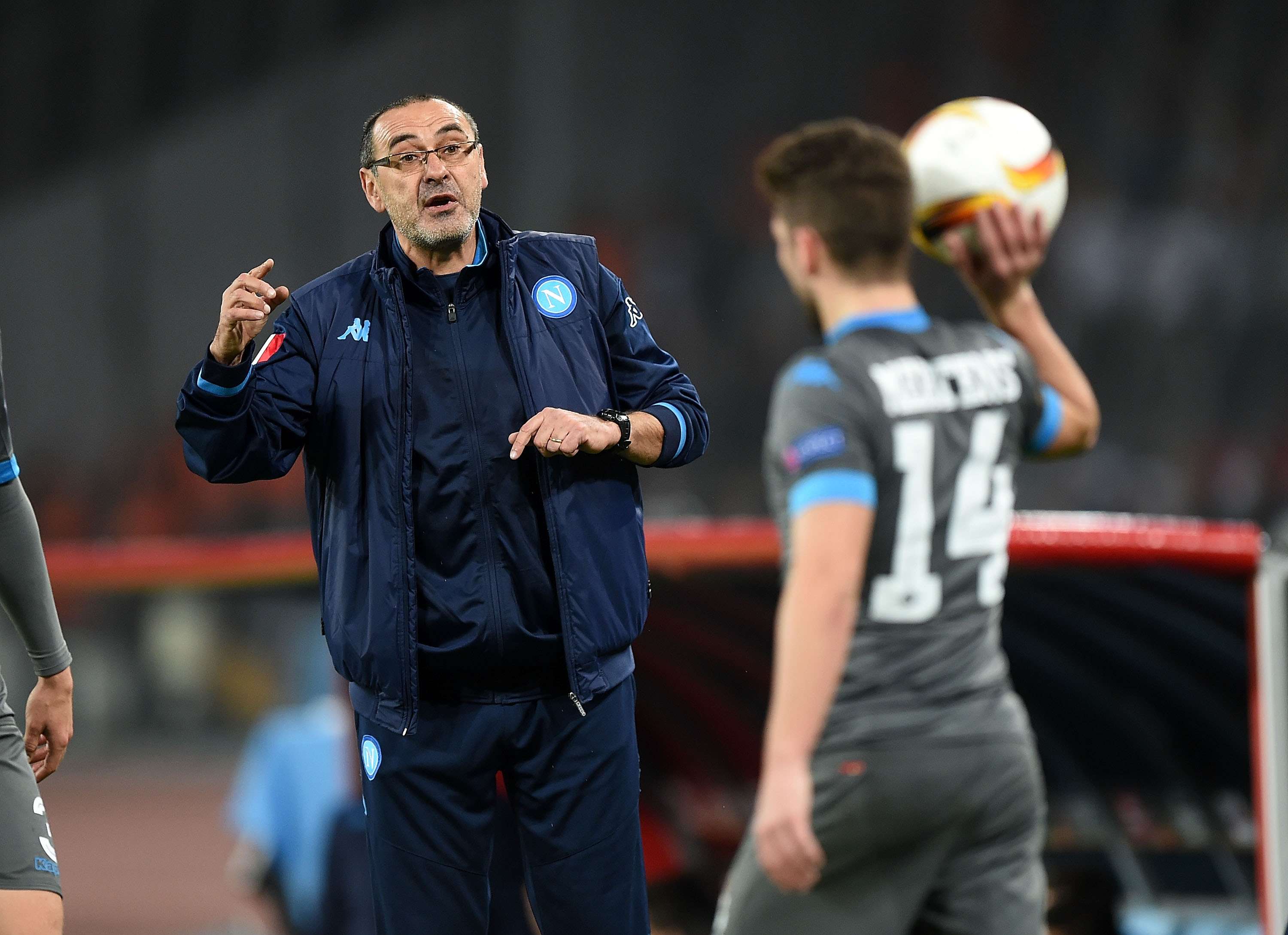 Maurizio Sarri Dries Mertens
