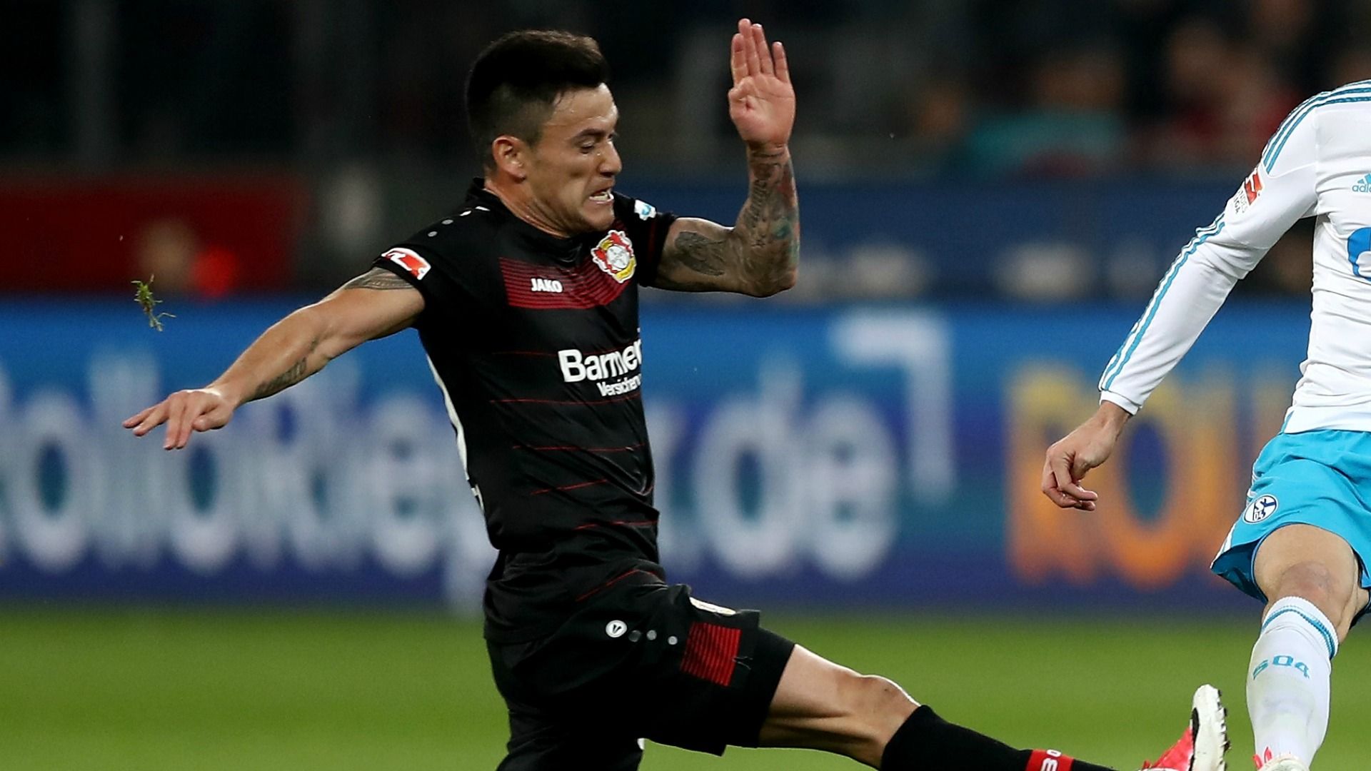 Charles Aránguiz Leverkusen Schalke 180417