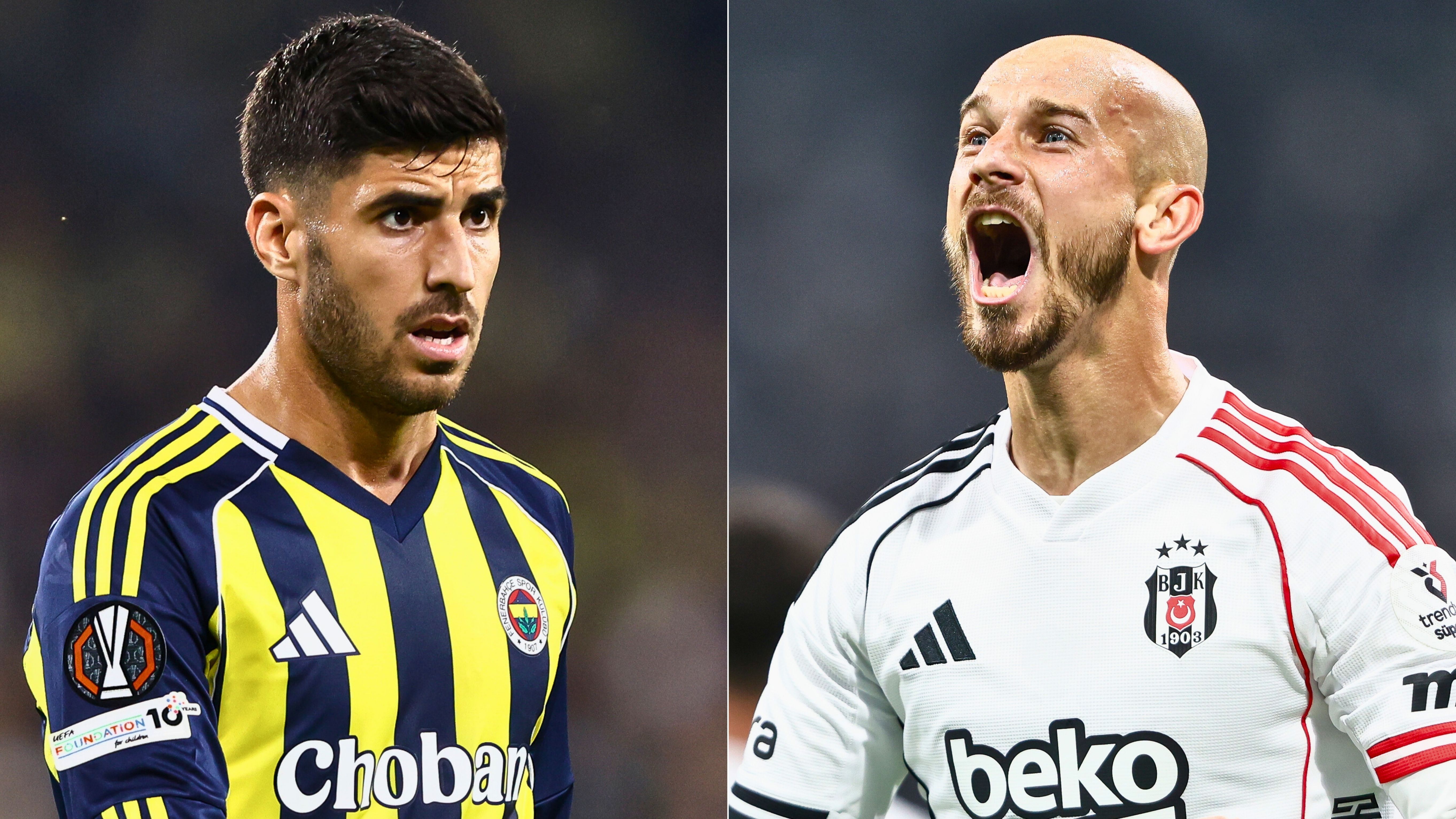 Asensio Cerny Fenerbahce Besiktas 2025