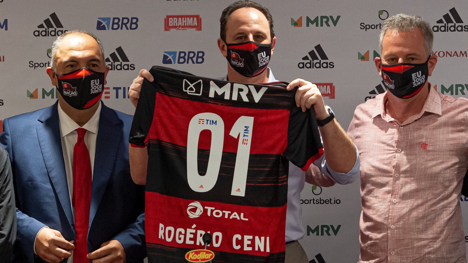 Rogério Ceni apresentado no Flamengo