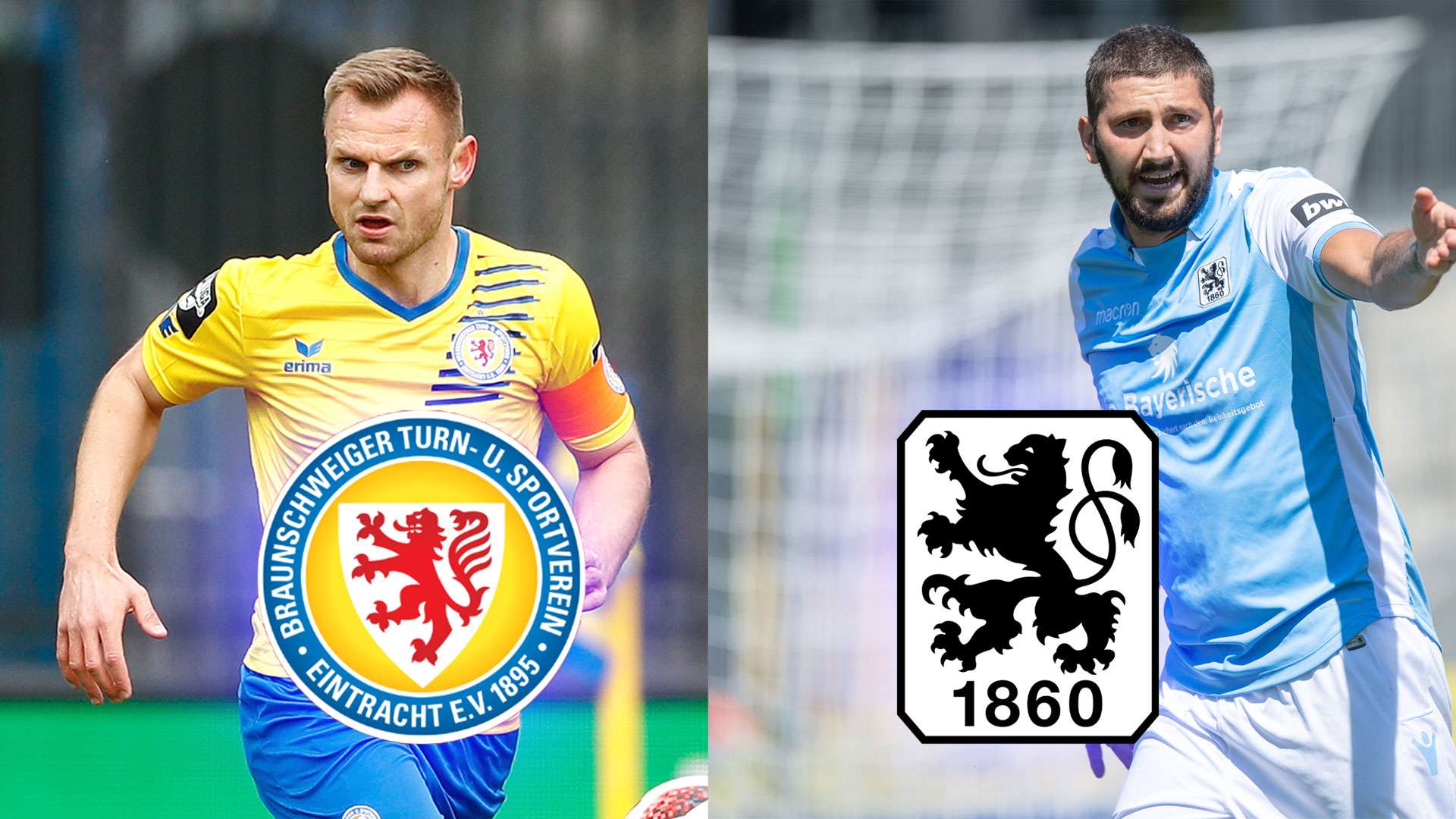 Eintracht Braunschweig TSV 1860 München TV LIVE-STREAM 3. Liga Magenta