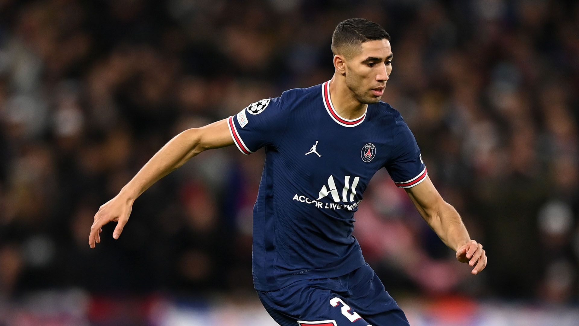Achraf Hakimi of Paris Saint-Germain