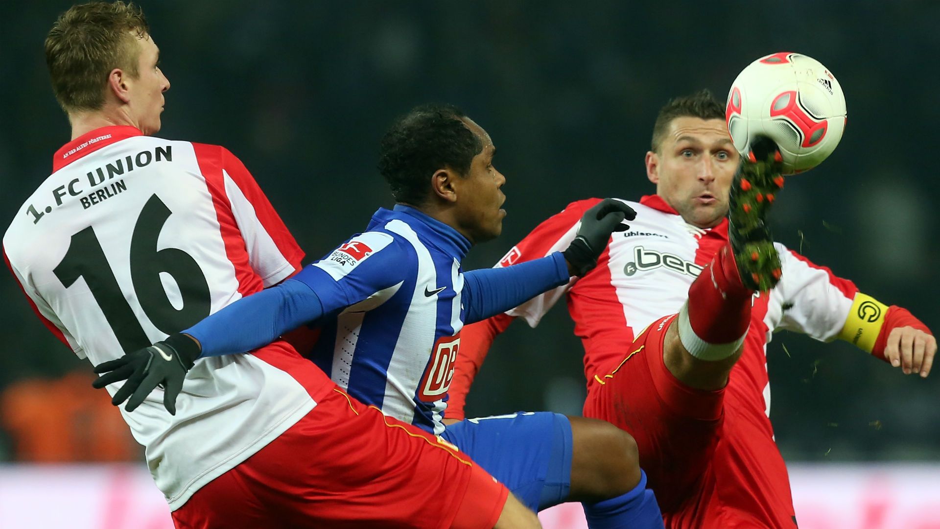 Ronny Christoph Mentz Thorsten Mattuschka Union Hertha Berlin