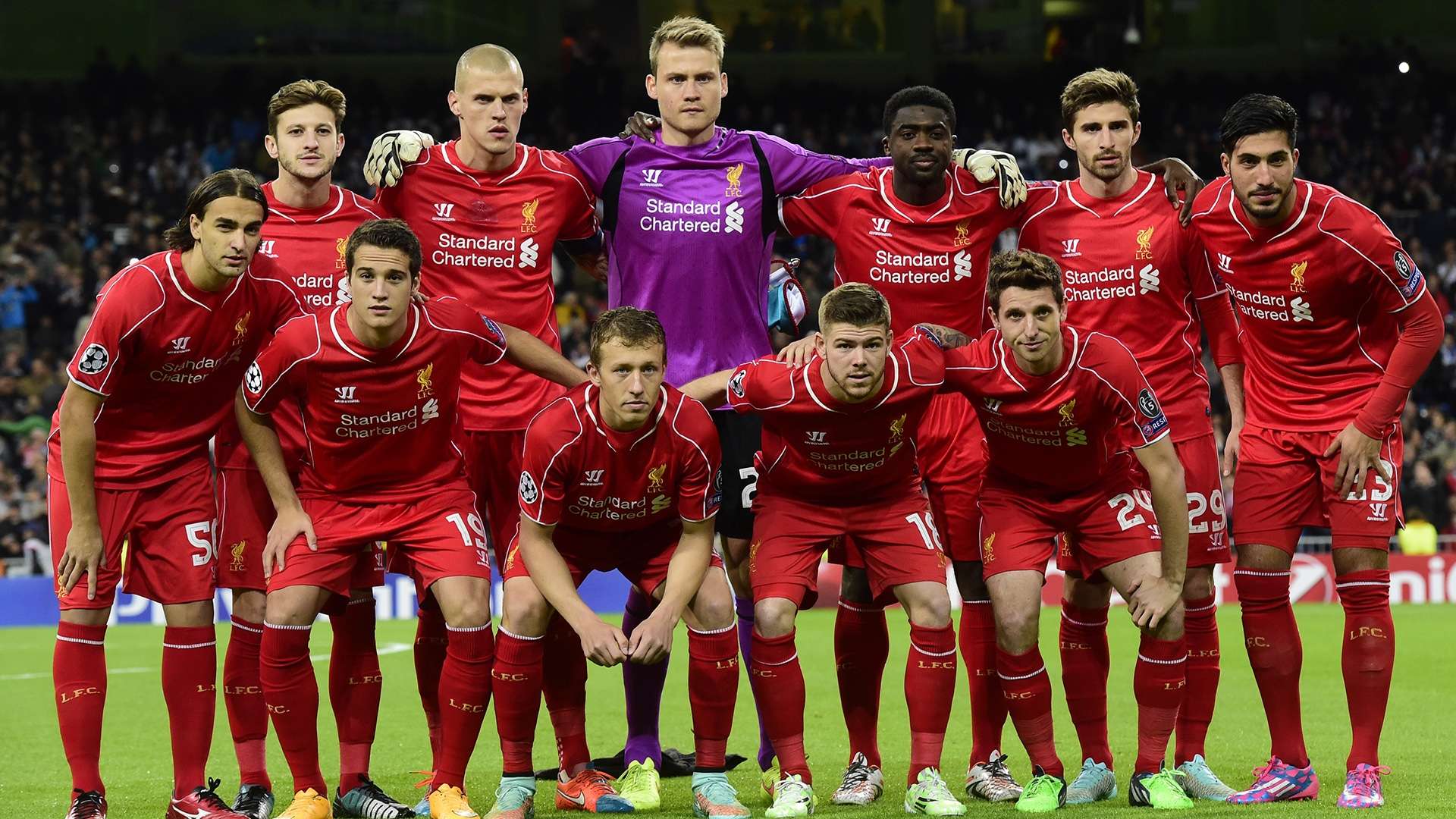 Line Up Real Madrid Liverpool Champions League 04112014