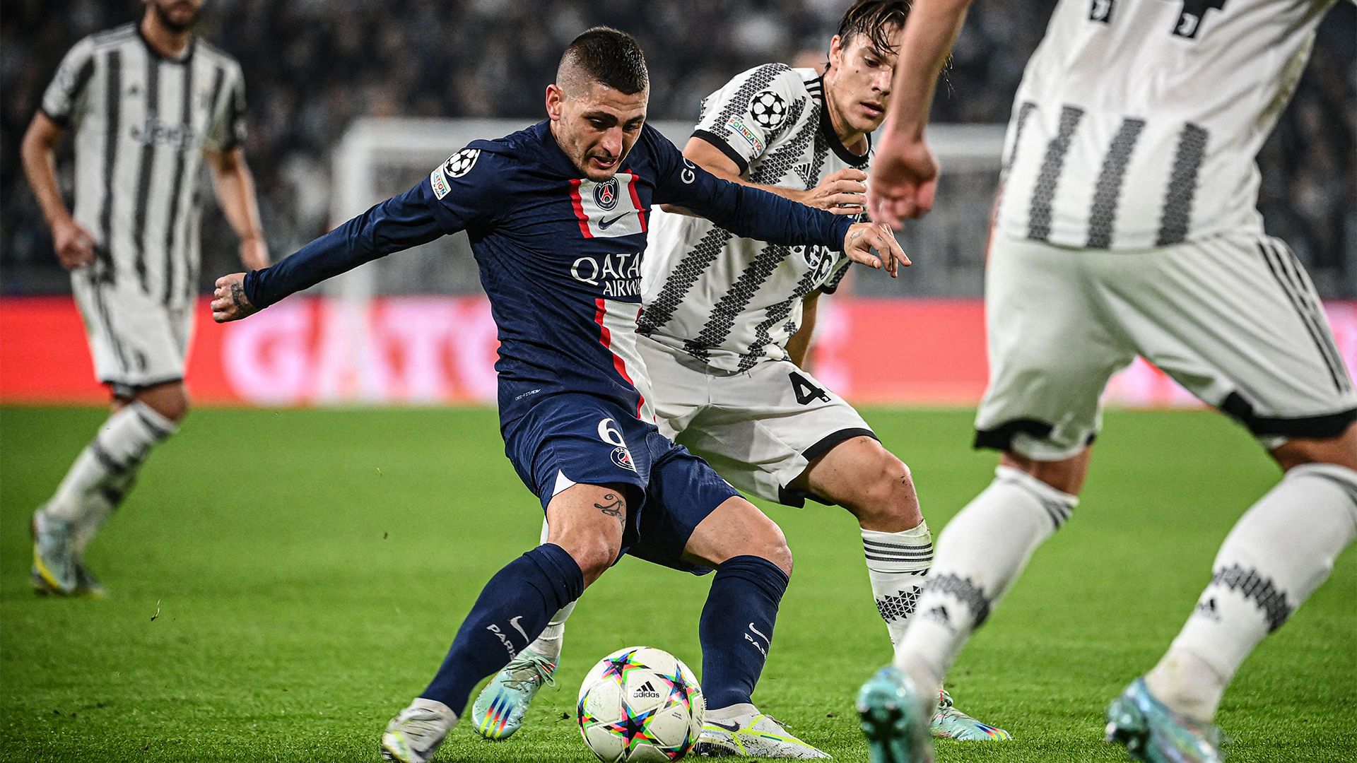 Marco Verratti PSG Juventus 2022-23