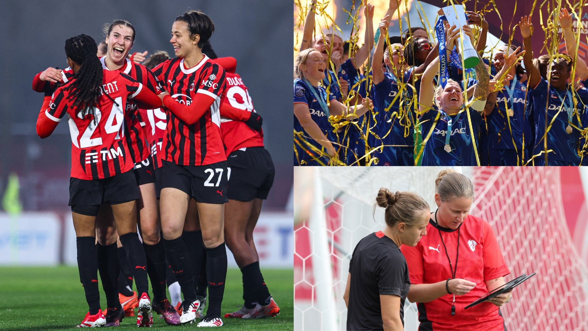 AC Milan Chelsea Women composite