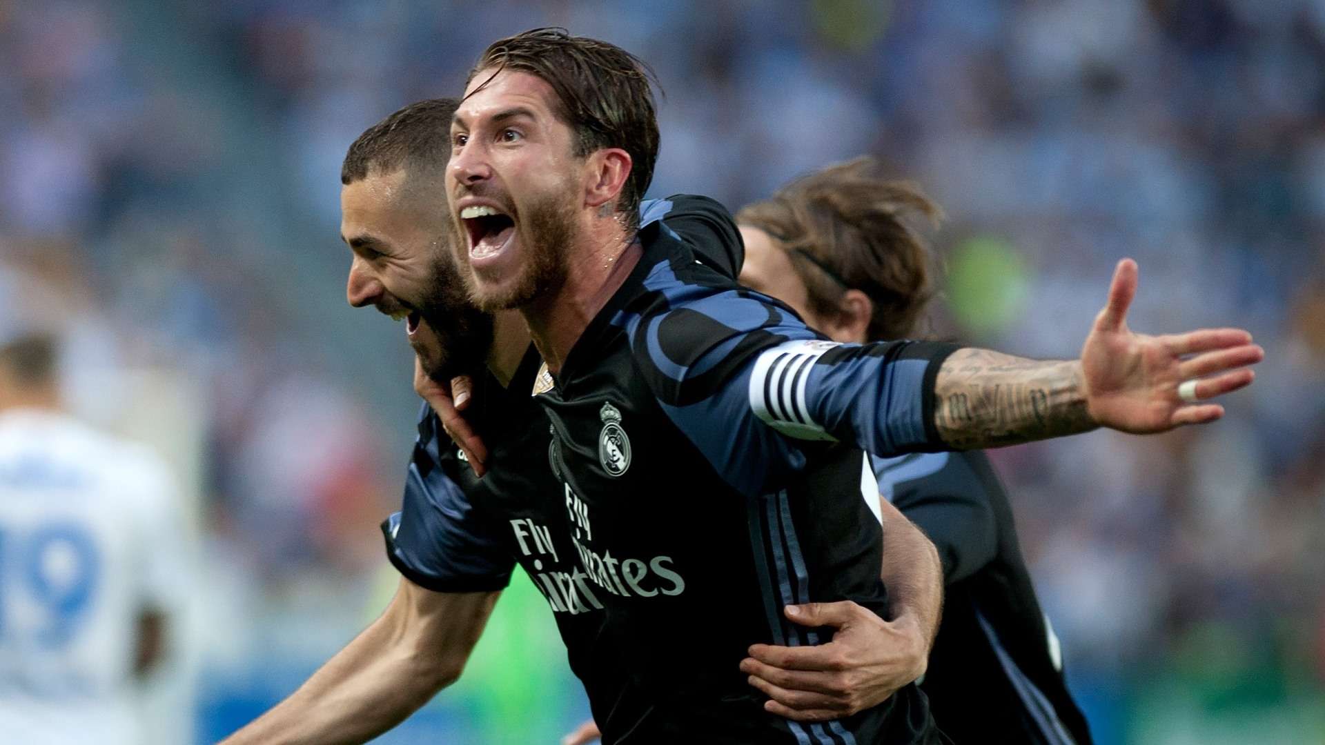 Sergio Ramos Malaga Real Madrid LaLiga 21052017