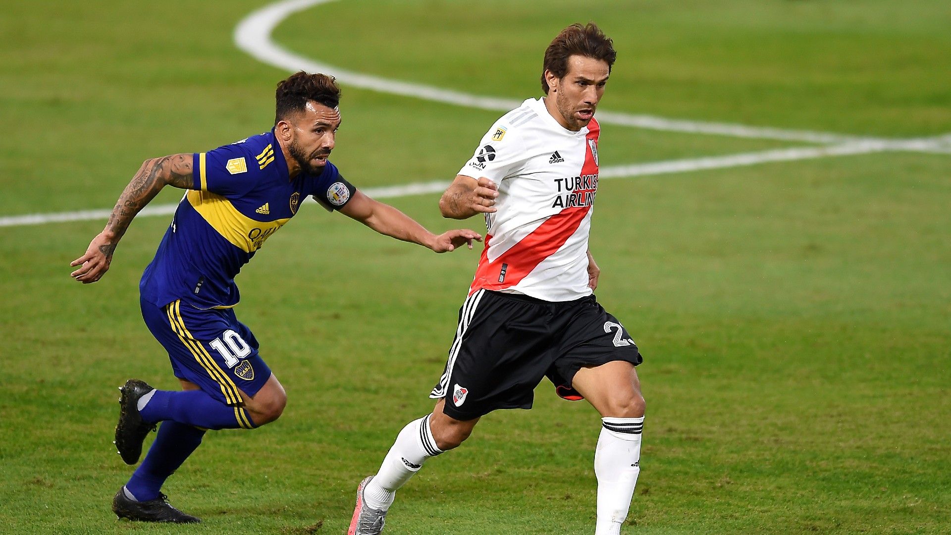 Tevez Ponzio Boca River Cuartos de final Copa de la Liga Profesional 2021