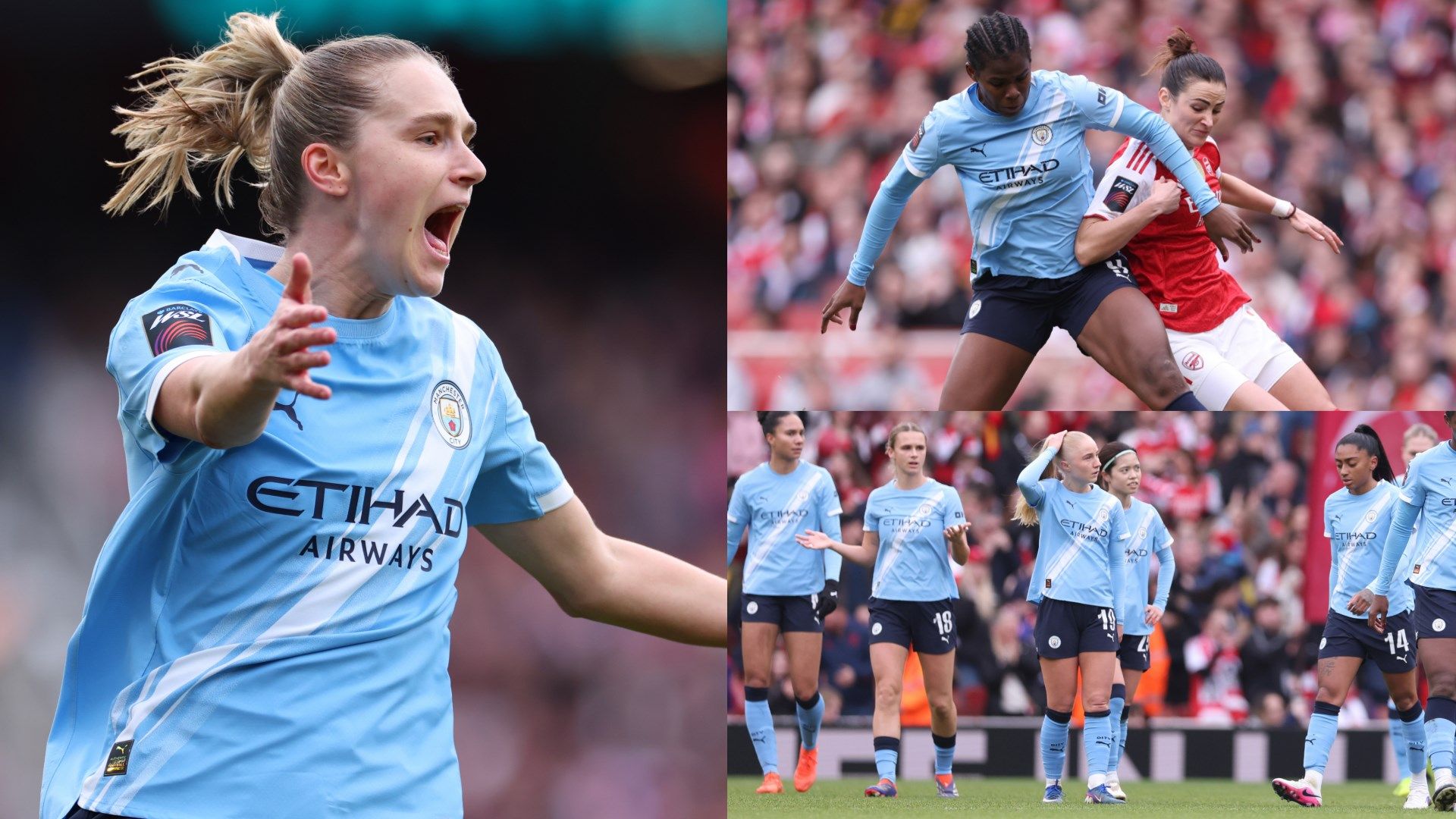 Man City Arsenal WSL