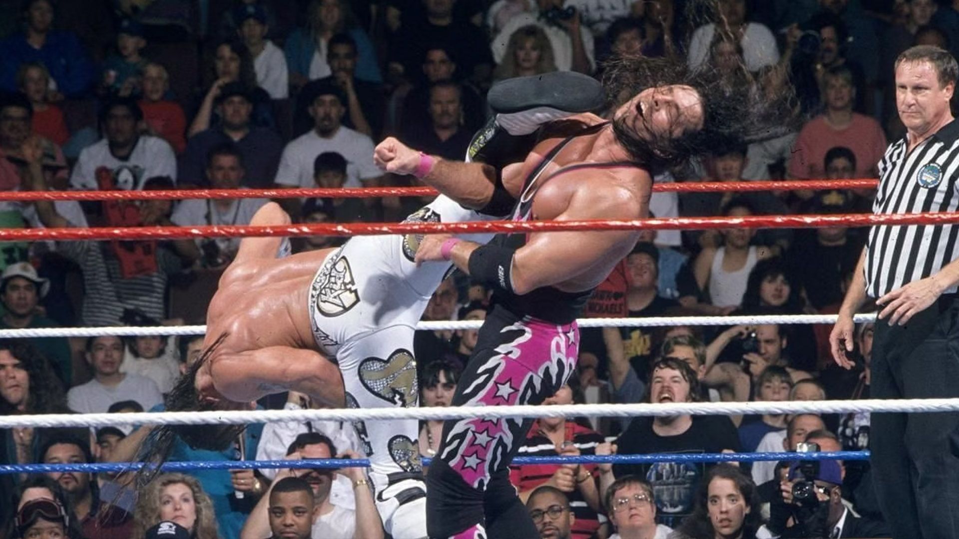Shawn Michaels vs Bret Hart WWE