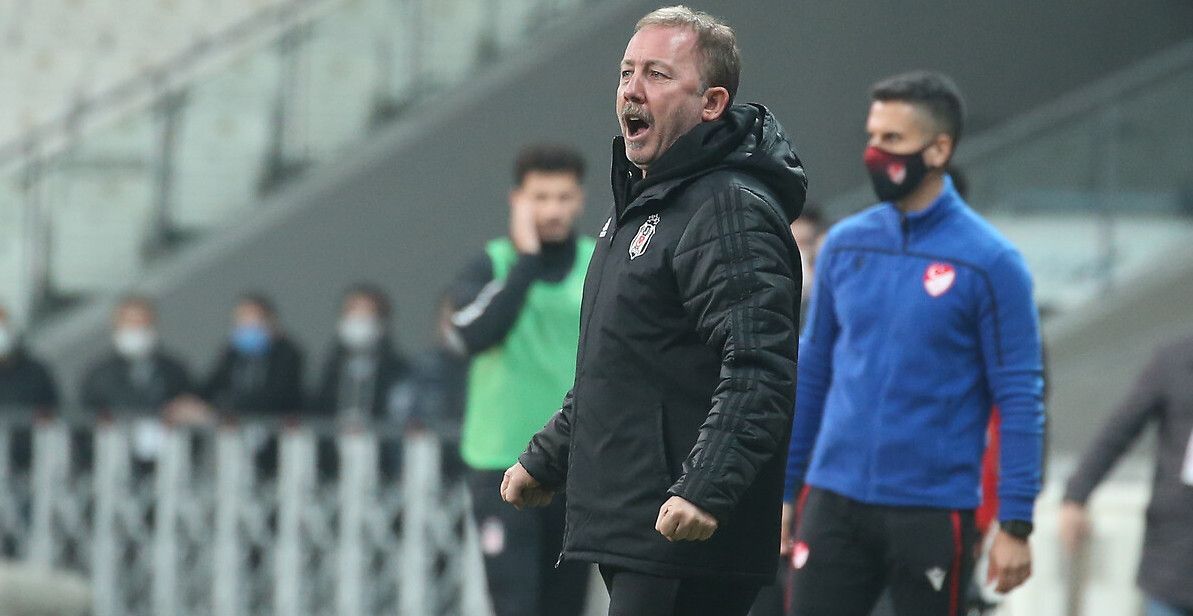 Sergen Yalcin Besiktas Coach vs. Konyaspor 02/07/21