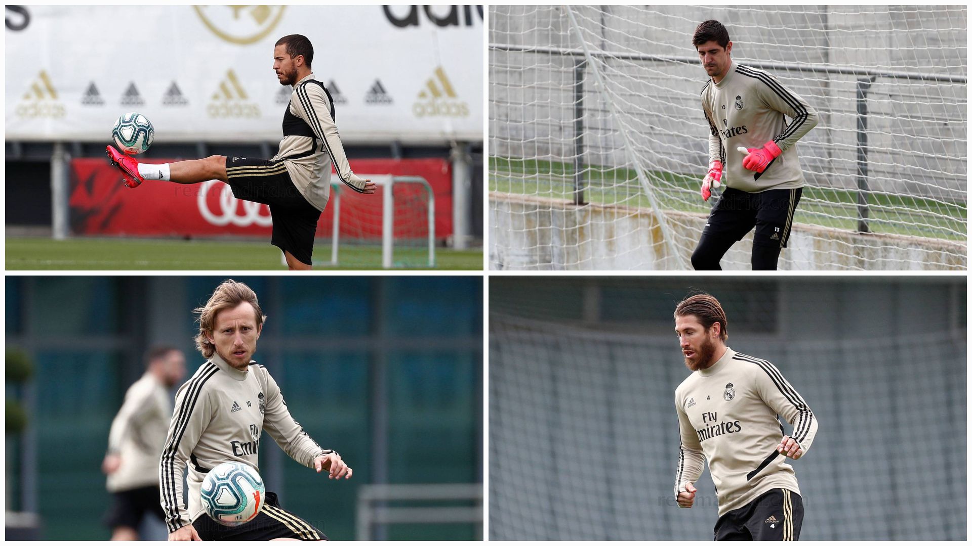 Real Madrid entrenamiento