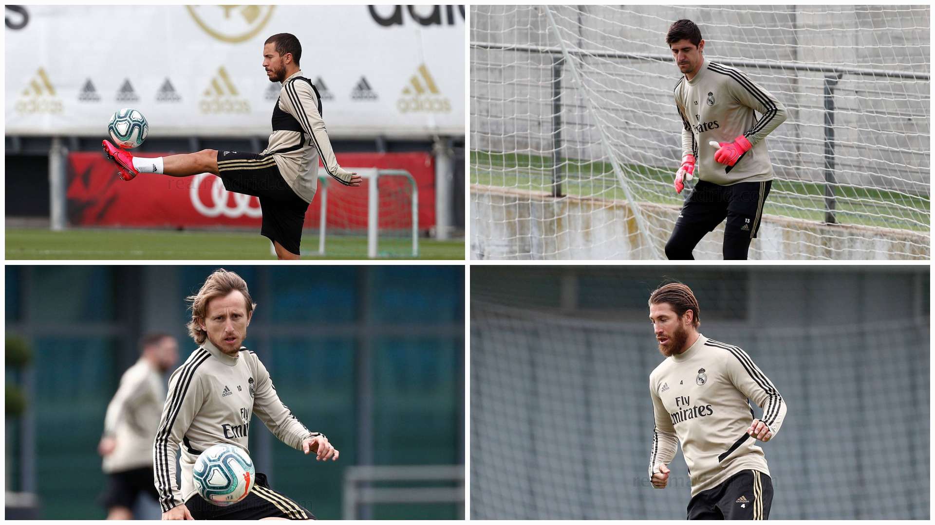 Real Madrid entrenamiento