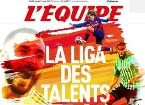 newspapers 11 June embed only L'Equipe