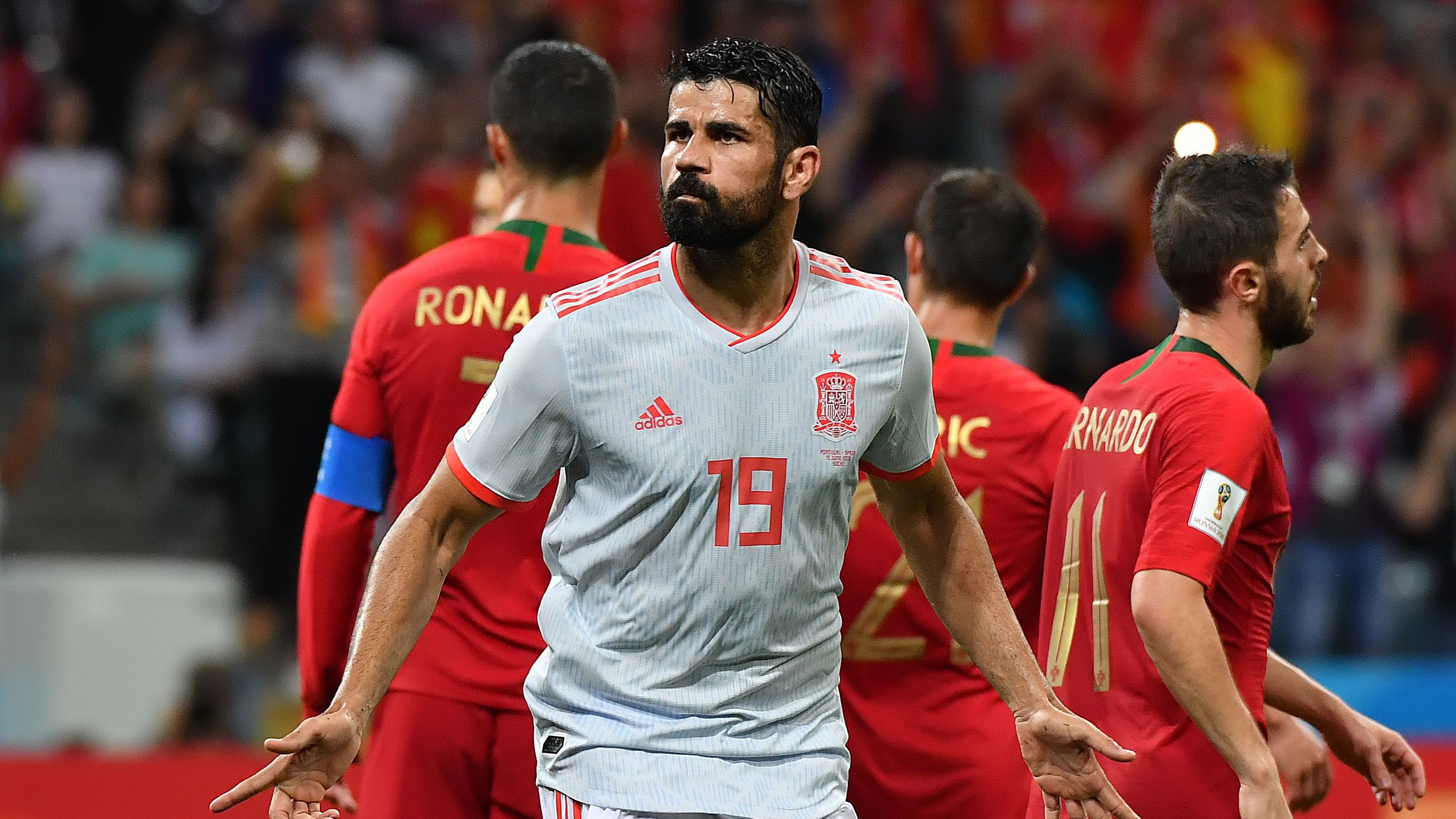 Diego Costa Portugal Spain World Cup 2018