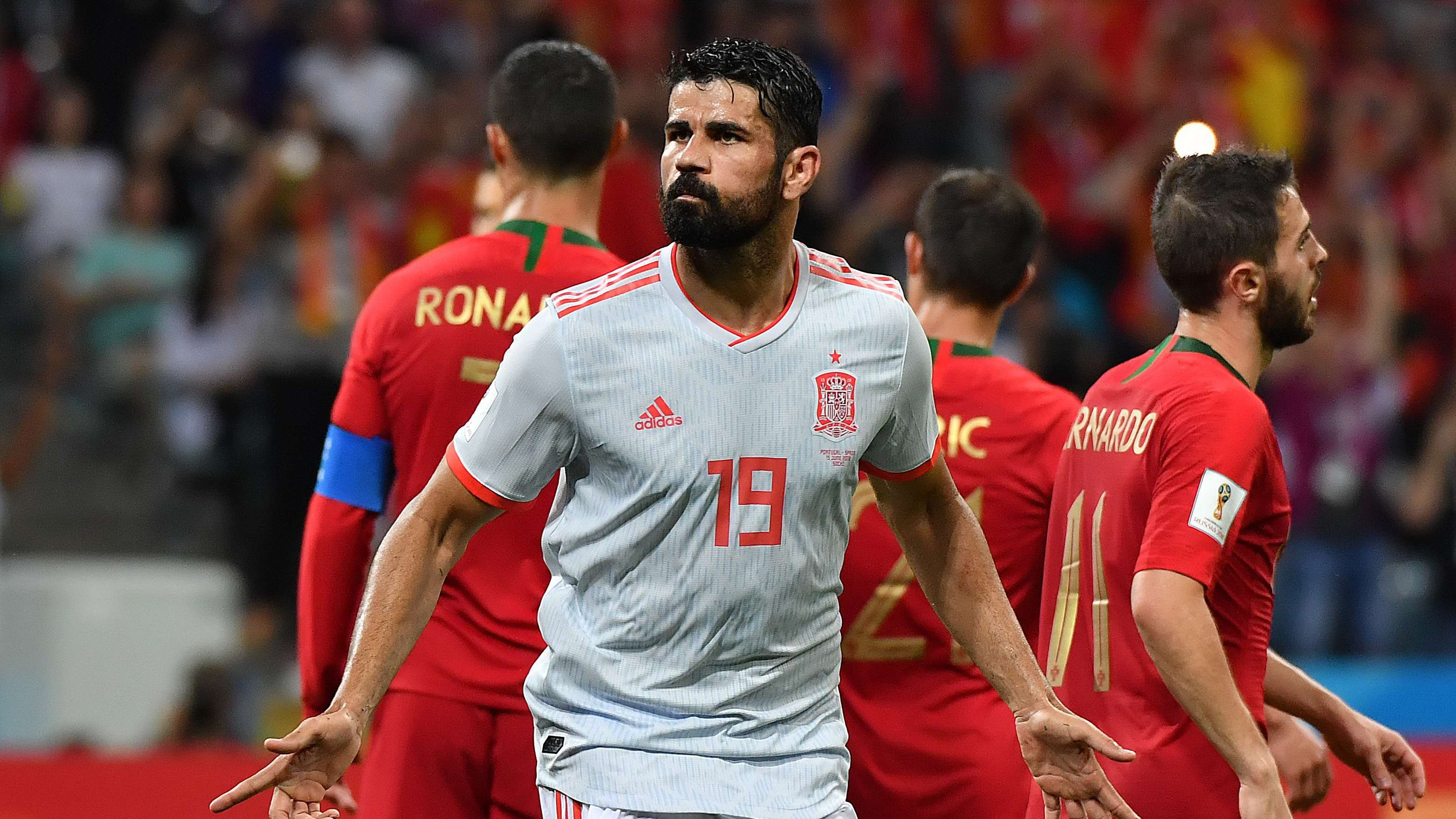 Diego Costa Portugal Spain World Cup 2018