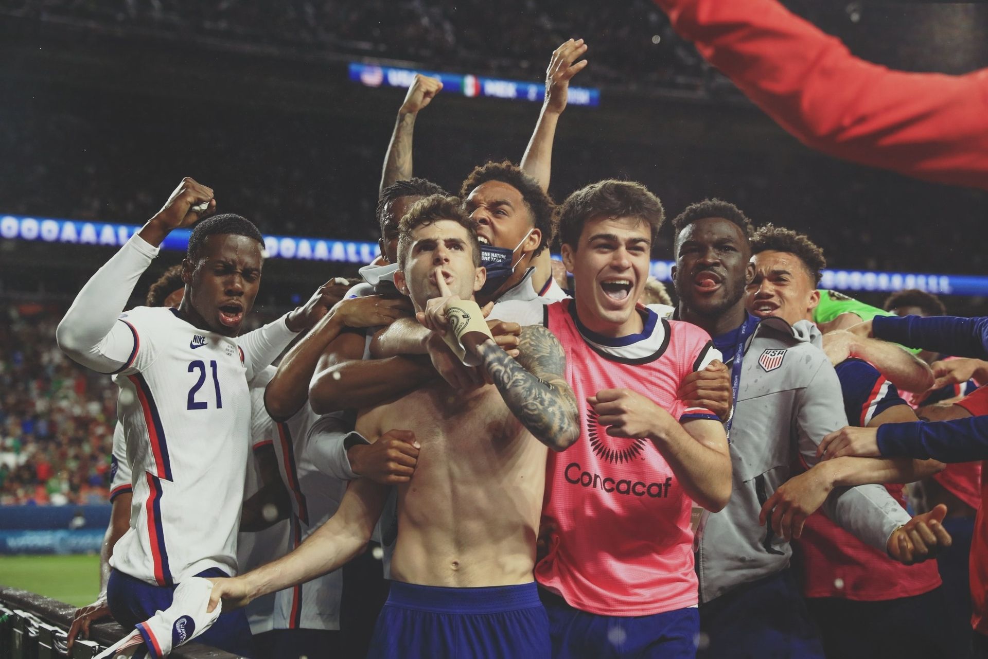 Christian Pulisic / México vs Estados Unidos, Concacaf Nations League