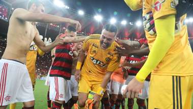 Despedida Julio Cesar Flamengo America-MG 21042018 Brasileirao Serie A
