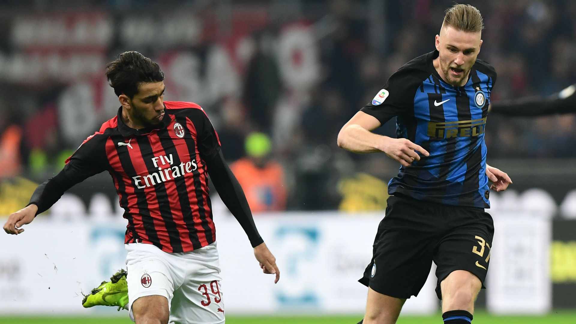 Paqueta Skriniar Milan Inter Serie A