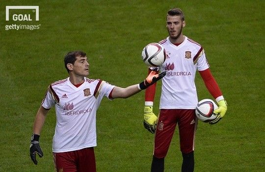 이케르 카시야스(좌)와 다비드 데 헤아(우). 사진=게티이미지