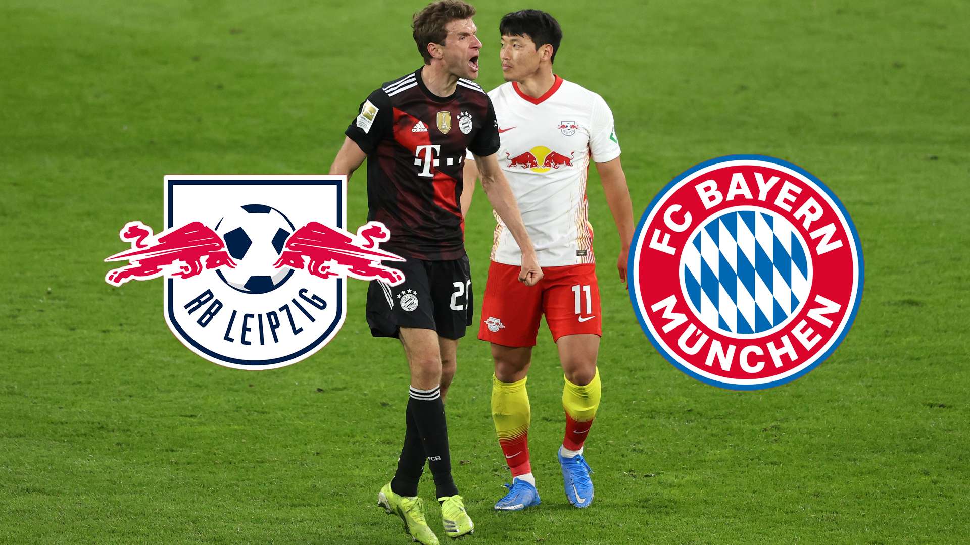 Bundesliga Thomas Müller RB Leipzig FC Bayern München Hwang Hee Chan 2021 tv live-stream heute gfx