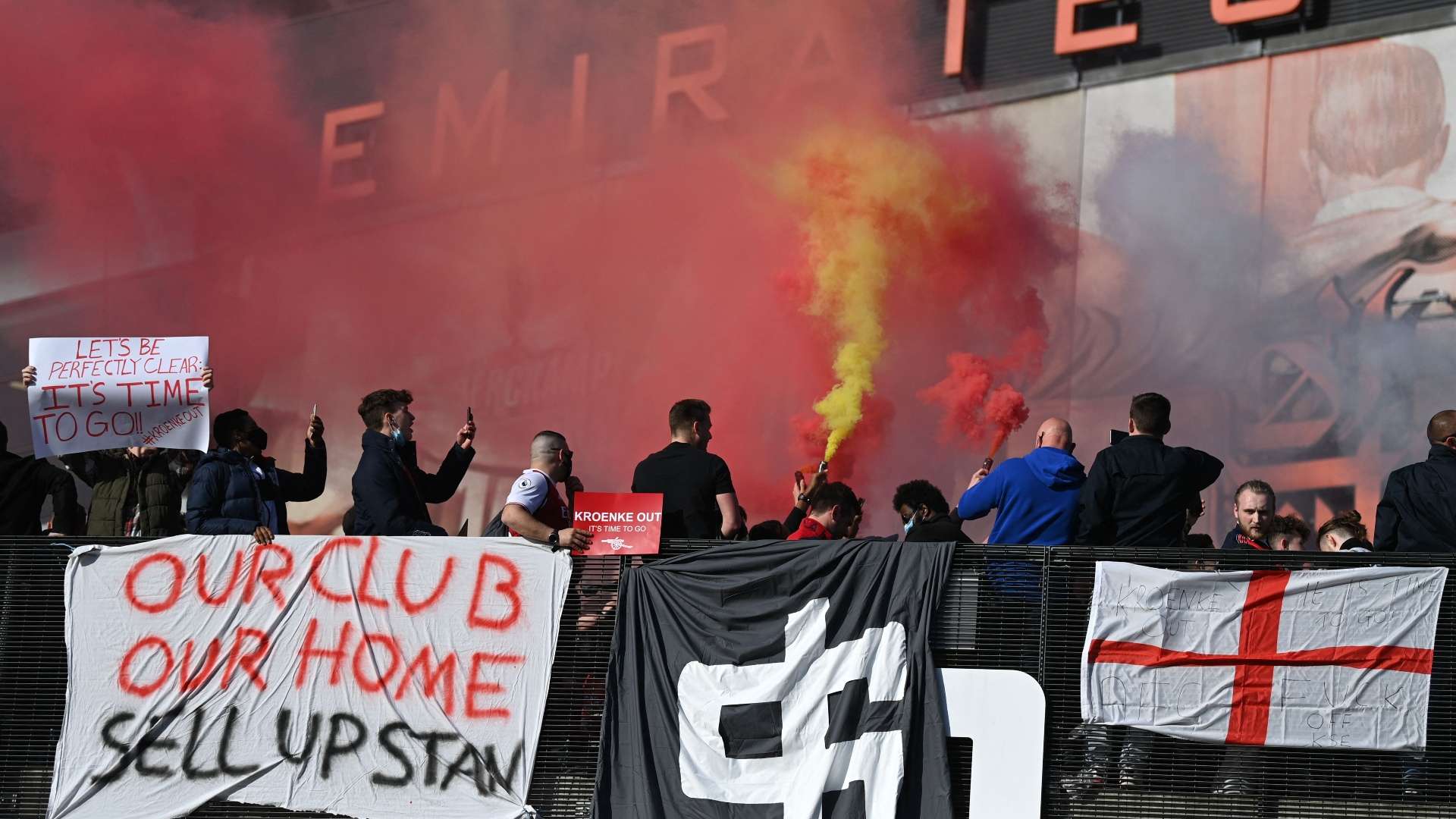 Arsenal protests