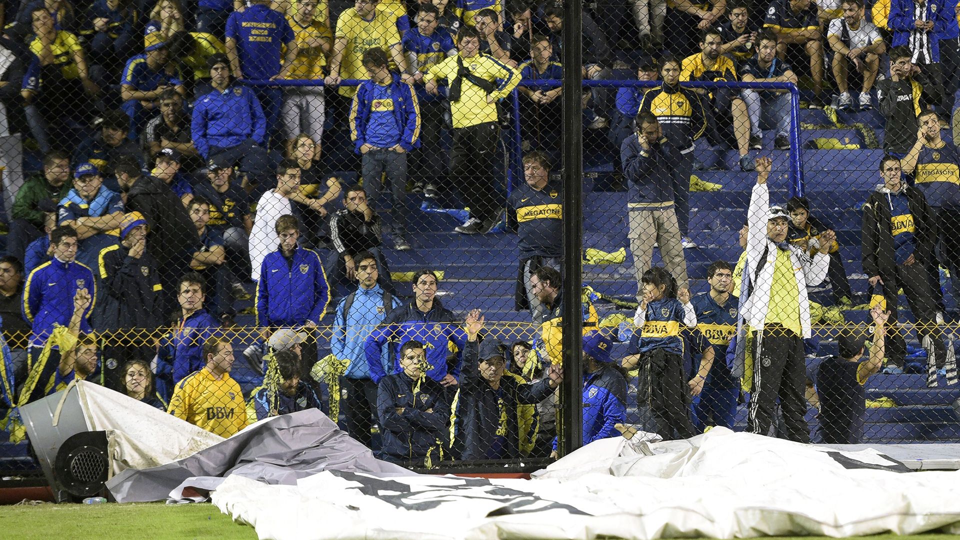 Boca River Copa Libertadores 2015 gas pimienta 07042016