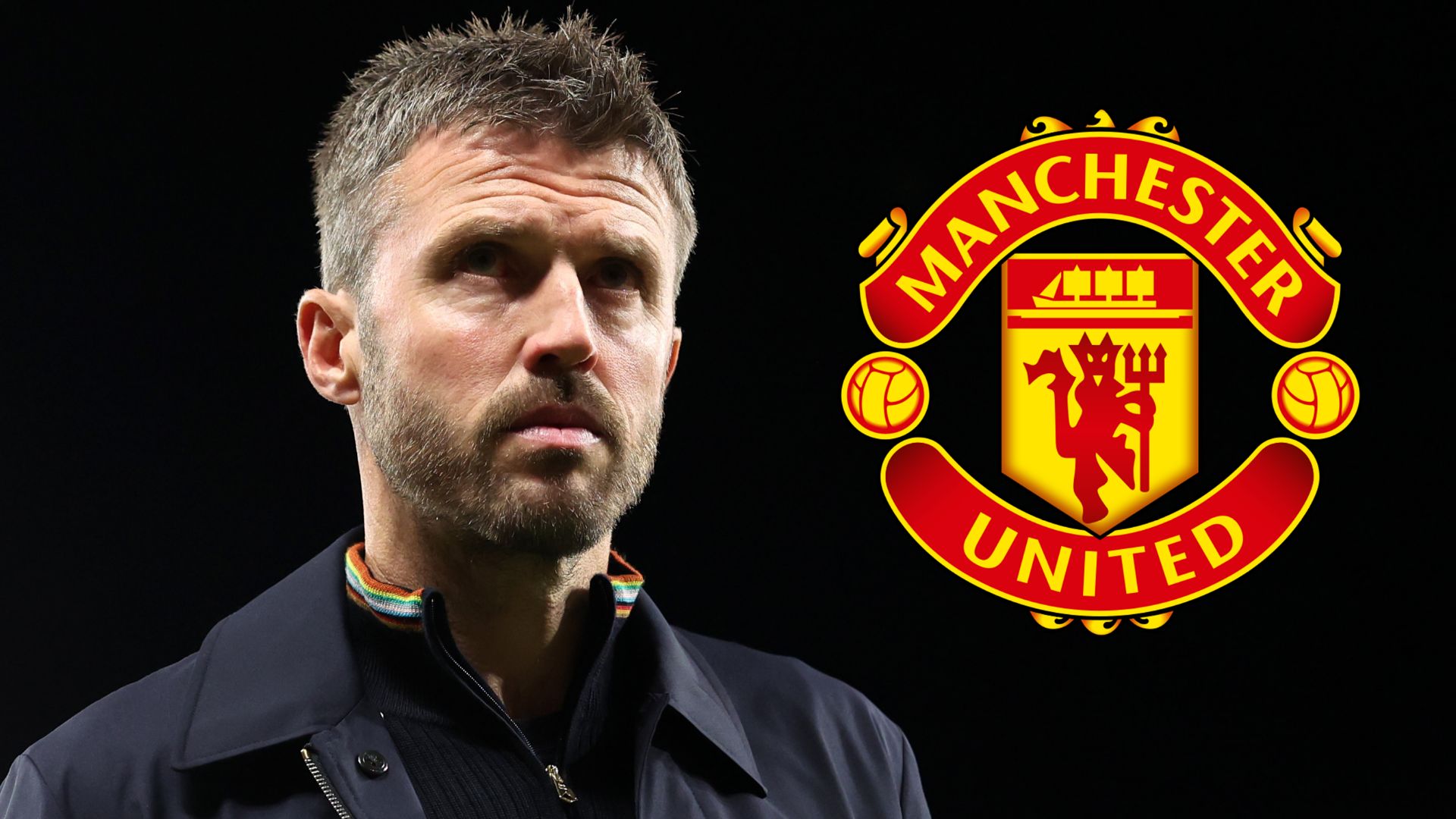 Michael Carrick Manchester United crest