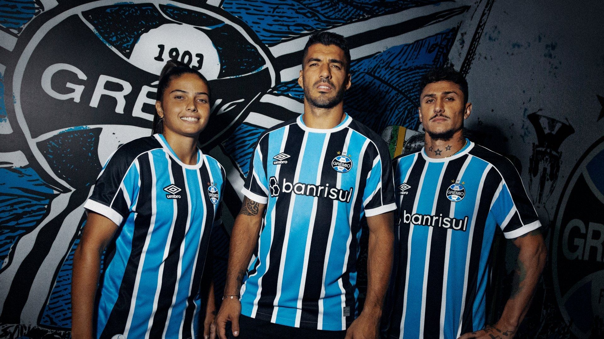 Nova camisa titular do Grêmio, 2023