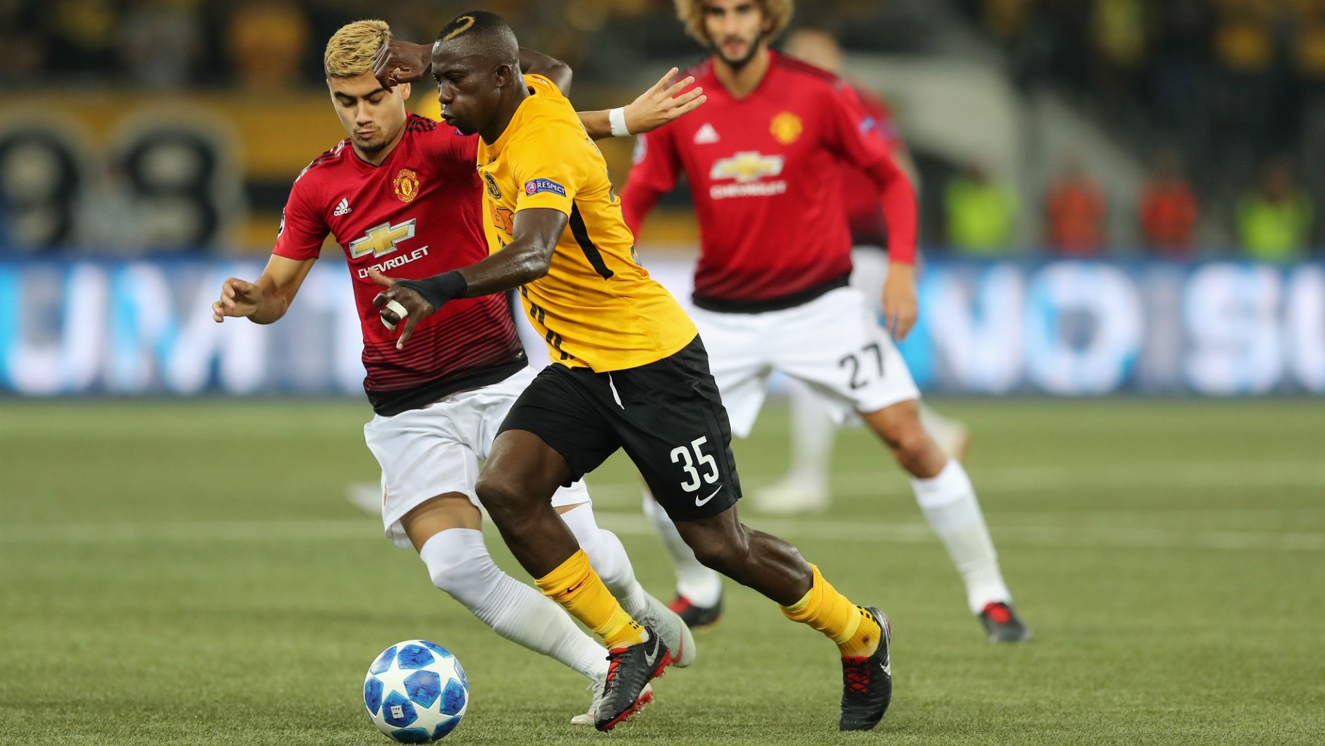 Sekou Sanogo Young Boys Valencia Champions League 2018