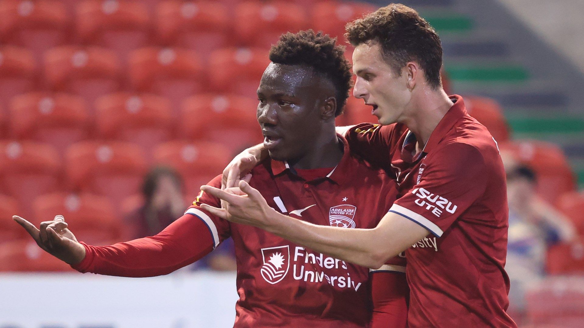 Nestory Irankunda Adelaide United 2023